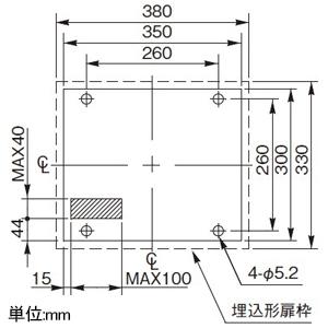 パナソニック 警報表示盤 ≪ネオアラーム≫ 無電圧入力+個別移報出力+