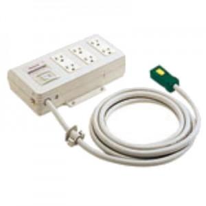 4コロ抜け止めアース付(平行刃) ケーブル3mハーネス用OAタップ