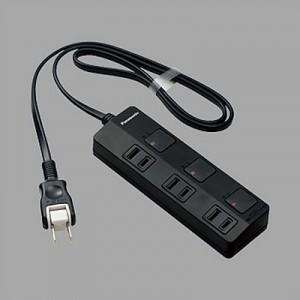 Panasonic（パナソニック） ザ タップZ 3コ口 ACアダプター対応 2m