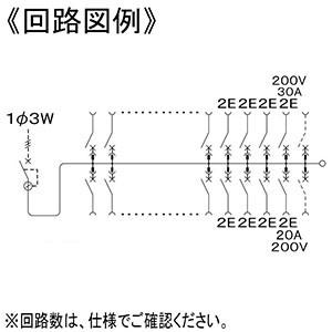 パナソニック 住宅分電盤 コスモパネル エコキュート・IH対応 露出・半