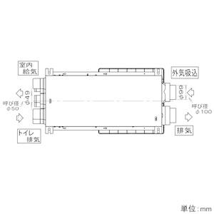 Panasonic（パナソニック） 熱交換気ユニット カセット形 湿度センサー