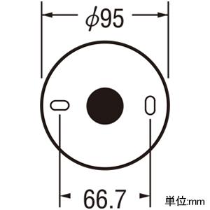 オーデリック LEDペンダントライト 電球色 直付専用 透明 OP252927LR