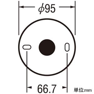 オーデリック LEDペンダントライト 口金GX53-1 昼白色 直付専用 OP252941NR_1