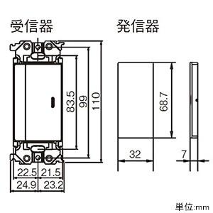 Panasonic（パナソニック） とったらリモコン 受信器・発信器セット 2