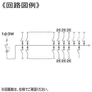 パナソニック 住宅分電盤 コスモパネル 太陽光発電システム対応 露出・半埋込両用形 14+3 主幹60A リミッタースペースなし