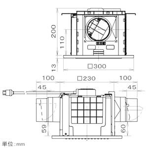 Panasonic パナソニック 天井埋込形換気扇 ルーバーセットタイプ Panasonic パナソニック 天井埋込形換気扇 ルーバーセットタイプ