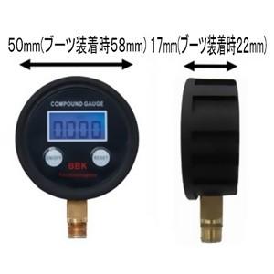 BBKテクノロジーズ スリムミニデジタルゲージ 測定圧力/-0.1〜5Mpa 