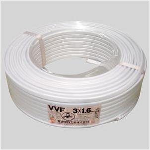 2020年最新海外 富士電線 Vvfケーブル白 Vvf1 6 3c 100mシロ 4560273650235 100 電材堂ヤフー店 通販 Yahoo ショッピング 爆安プライス Cfmi Tg