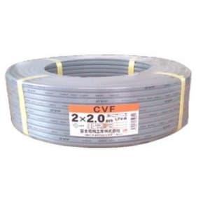 CVF2×2C×100m 2.0mm 2心 100m巻 富士電線 600V架橋ポリエチレン絶縁