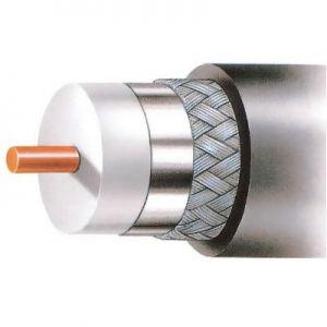 富士電線 衛星放送受信用同軸ケーブル S5CFB×100m巻き 白 S5CFBシロ