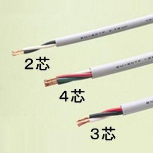 富士電線 エコ電線 耐燃性ポリエチレンキャブタイヤコード 2心 0.75mm2 100m巻き 灰色 EM-ECTF0.75×2C×100m｜dendenichiba