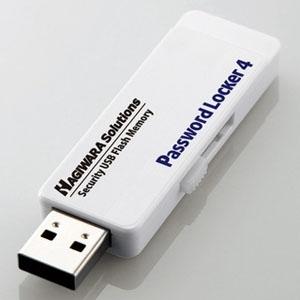 ELECOM セキュリティUSBメモリ パスワードロッカー4 USB3.0対応 4GB 管理者用ソフト対応モデル HUD-PL304GM