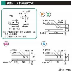 根付け　大黒　寸法（cm）2.1x2.1x高さ3.0 ネグロス電工 メーカー直送品/代引き不可 直線ラック SRタイプ BLC方式