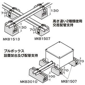 ネグロス電工 屋上露出配管用ブロック デーワンブロック H100タイプ 最大積載200kg 長さ400mm ステンレス鋼 S Mkb4010 4571270368924 電材堂ヤフー店 通販 Yahoo ショッピング