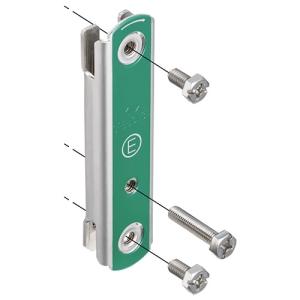 ネグロス電工 上下カバー用アース金具 QRラック用 S-EBCV3Q : 電材堂 