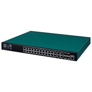 パナソニック PoE給電スイッチングハブ レイヤ2 Tタイプ 28ポート SFP×4スロット PN262493