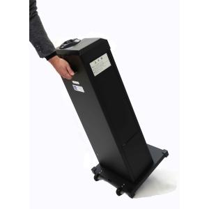 新倉計量器 傘ぽん スリムタイプ ホルダー付 ブラック KP99BKS : 電材
