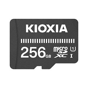 KIOXIA microSDHCメモリカード 256GB ベーシックモデル UHS-I KCA-MC256GS｜dendenichiba