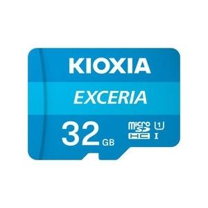 KIOXIA microSDHCメモリーカード EXCERIA 32GB UHS-I KCB-MC032GA｜dendenichiba