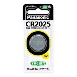 パナソニック ケース販売 5個セット コイン型リチウム電池 CR2025P_set｜dendenichiba