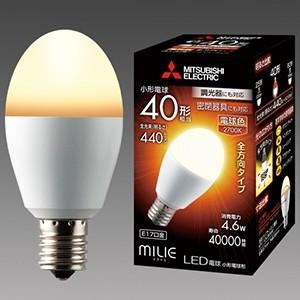 三菱（MITSUBISHI） ケース販売 10個セット LED電球 MILIE ミライエ 全 
