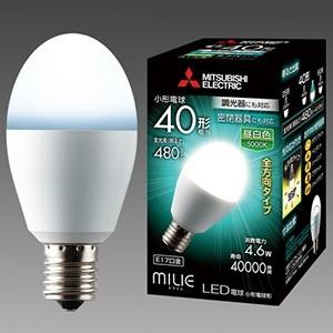 三菱（MITSUBISHI） LED電球 MILIE ミライエ 全方向タイプ 小形電球形