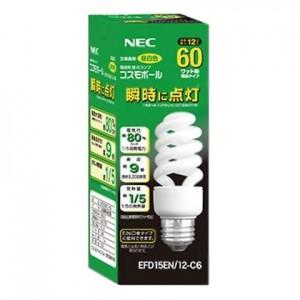 10セットNEC 電球形蛍光ランプコスモボールEFD15EL/12-C6 dyn_070074904323622610