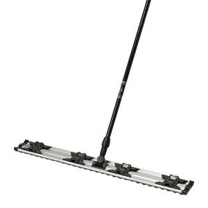 テラモト ライトモップ 黒パイプ柄 モップ幅90cmタイプ 全長1510mm CL-352-090-0