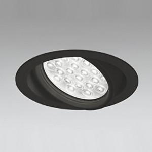オーデリック LEDユニバーサルダウンライト M形 埋込穴φ150 HID100Wクラス LED24灯 配光角14° 非調光 本体色:ブラック 電球色タイプ 3000K XD258832F