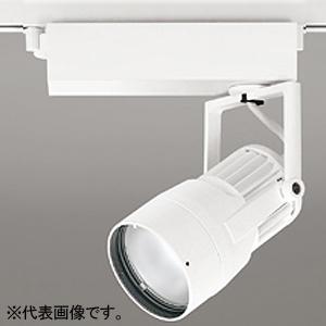 オーデリック LEDスポットライト C1650 白色 非調光タイプ スプレッド配光 電源装置付属 レール取付専用 オフホワイト XS412155