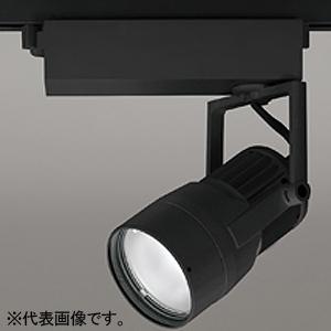 オーデリック LEDスポットライト C1650 白色 非調光タイプ スプレッド配光 電源装置付属 レール取付専用 マットブラック XS412156