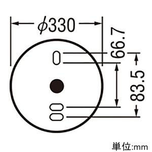 オーデリック LEDシーリングダウンライト FLATPLATE 防雨型 軒下取付専用 FCL30W相当 電球色 人感センサ付 ブラック OG254816｜dendenichiba｜02