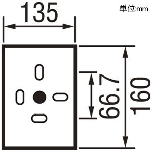 オーデリック LED和風ブラケットライト 上下部開放タイプ 口金GX53-1 電球色 非調光タイプ OB255161LDR｜dendenichiba｜02