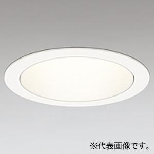 オーデリック LEDベースダウンライト 電球色 2700K 埋込穴φ100 配光角53° 白色コーンタイプ 電源装置別売 オフホワイト XD702104H