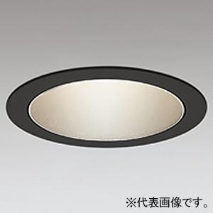 オーデリック LEDベースダウンライト 電球色 2700K 埋込穴φ100 配光角53° 銀色コーンタイプ 電源装置別売 マットブラック XD702116H