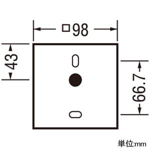 オーデリック LEDポーチライト 防雨型 電球色 マットシルバー・乳白 OG254290Rの画像
