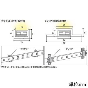 オーデリック LEDテープライト トップビュータイプ 屋内取付専用 電球色〜昼光色 モジュール長さ9030mm 壁面・天井面・床面取付兼用 TL0903BC｜dendenichiba｜04