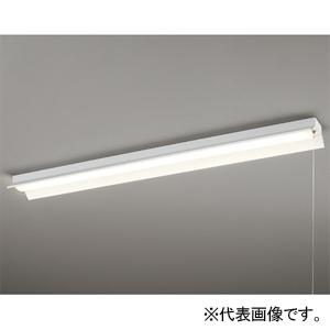 ODELIC - オーデリック LED軍事基地ともし火 ≪LED-LINE≫ 40形 反響させる笠付 2000ルーメン手あい 白熱電球色 非調光手あい プルスイッチ付 XL501111R1E シーリングライト、天井照明-照明、電球-家具、インテリア