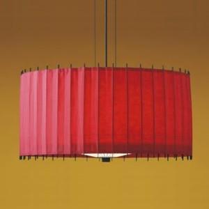 コイズミ照明 LED和風ペンダントライト 古都里 KOTORI 直付専用 白熱球60W相当 電球色 口金E26 朱色 AP36499L
