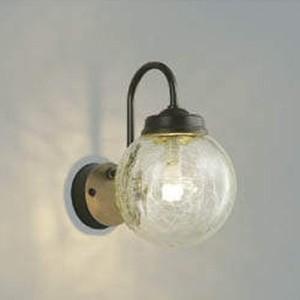 アウトレット販売店舗 コイズミ照明 LEDポーチ灯 防雨型 白熱球60W相当 電球色 茶/透明ひび焼 AU40257L