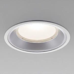 コイズミ照明 LEDベースダウンライト 浅型 埋込穴φ150mm 配光角35° 昼白色 シルバーコーン 電源別売 XD151503WN
