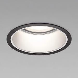 コイズミ照明 LEDベースダウンライト 埋込穴φ125mm 配光角45° 調光調色 電球色〜昼白色 シルバーコーン・黒色枠 電源別売 XD053505BX