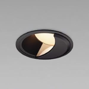 コイズミ照明 LEDウォールウォッシャーダウンライト 埋込穴φ75mm 配光角50° 電球色(3000K) 黒 電源別売 XD304523BL