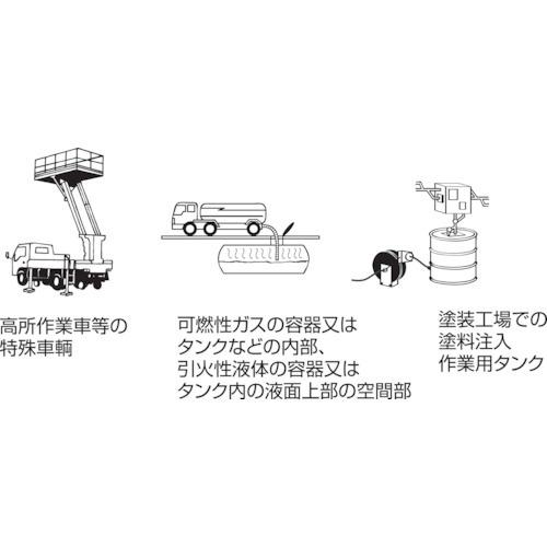 ハタヤ OKS アースリール スプリング式 8.0×1 20mケーブル付 ERD-A2L｜dendenichiba｜02