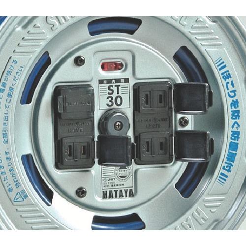 シンタイガーリール 100Vタイプ 標準型 2P 15A 125V コンセント4個 長さ30m 【優秀】 VCT2.0mm2×2C ST-30