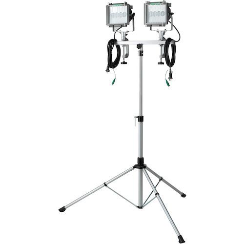 【屋外用】ハタヤ 30W LED投光器 LET-310K バイス（クランプ）付 ハタヤ LED投光器 バイス取付タイプ 屋外用 30W高輝度LED 昼光色 接地