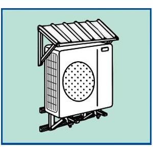 日晴金属 PCキャッチャー 壁面用防雪屋根 パッケージエアコン用