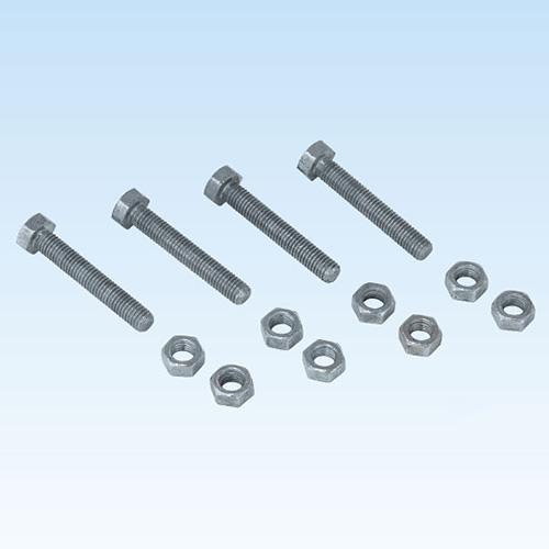 日晴金属 PE-DNS PCキャッチャー ダブルナットセット（20個セット) 日晴金属 ダブルナットセット 《PCキヤッチャー》 4本入 PE-DNS : 電材