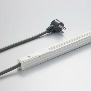 ニッポ/DNL 金属棚専用マグネット・電源コード付ラインコンセント 全長800mm LCM800