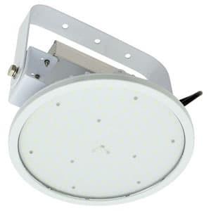 日動工業 高天井用LED器具 ハイディスク150W アーム式(吊下げ型) 高効率タイプ HID400W相当 昼白色 電源装置一体型 ワイドタイプ クリア L150V2-P-HW-50K